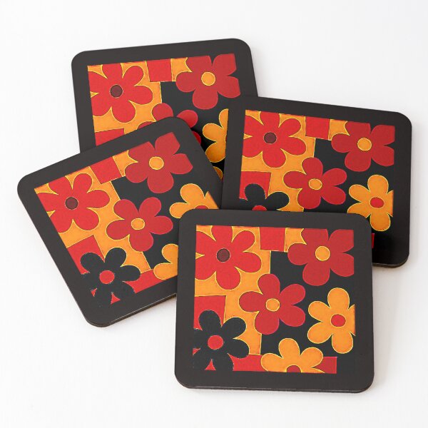 Item preview, Pop Art retrô Flowers#6 designed and sold by Helios Be. Lavsh.