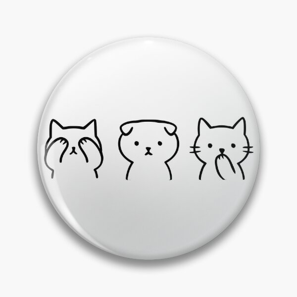 Item preview, Three Wise Cats designed and sold by AutumnHuman.