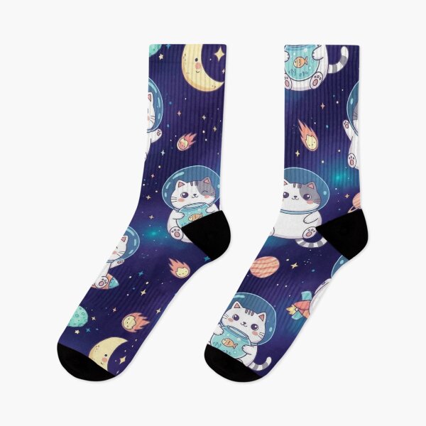 Item preview, Kitty Pattern Space Edition designed and sold by Oddloop42.