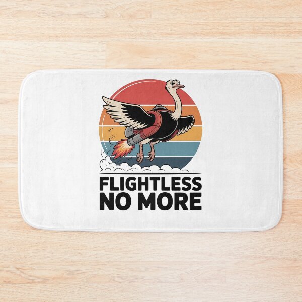 Item preview, Flying Ostrich Flightless Bird Jetpack designed and sold by k3rstman1.