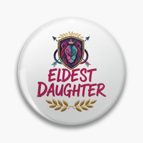Item preview, Proud Eldest Daughter – Family Love Quote Typography Design designed and sold by dfranc.