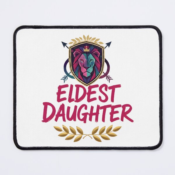 Item preview, Proud Eldest Daughter – Family Love Quote Typography Design designed and sold by dfranc.