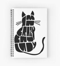 Crazy Cat Lady Spiral Notebook
