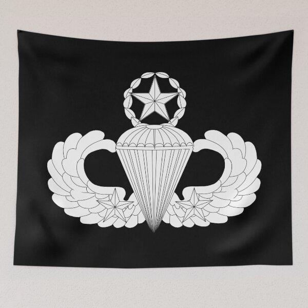 Item preview, Badge - Army - Parachutist - Master - 2 Combat Star - LA X 300 designed and sold by Military Insignia Products.