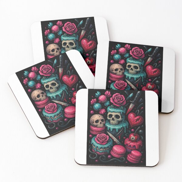 Item preview, Sinister Sweet Shop: Death by Dessert designed and sold by Alibi & Ink.
