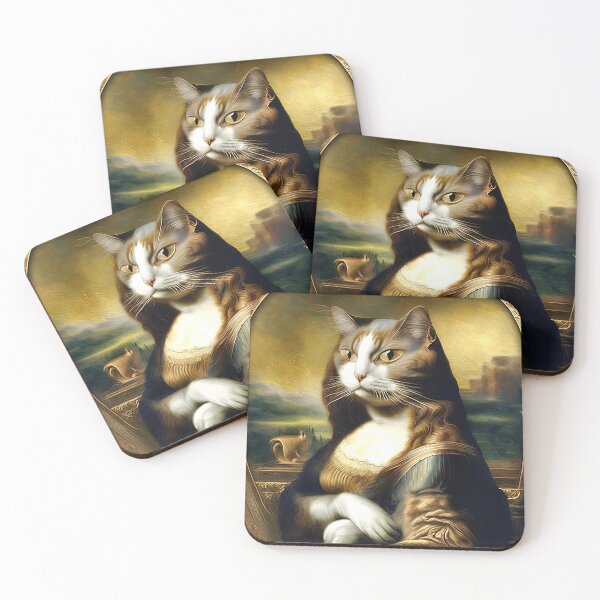 Item preview, Fantasy Art Mona Lisa Cat designed and sold by LanaGustavsson.