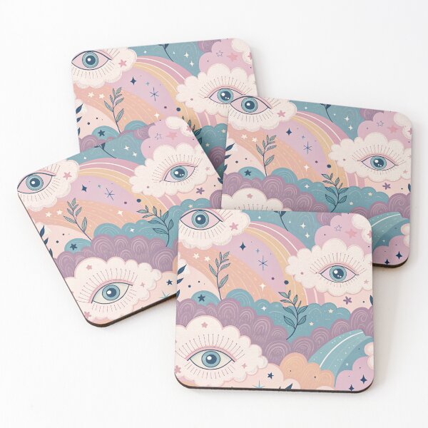 Item preview, Surreal Dreamcore Texture – Seamless Ethereal Abstract Pattern Design designed and sold by SaicoGN.