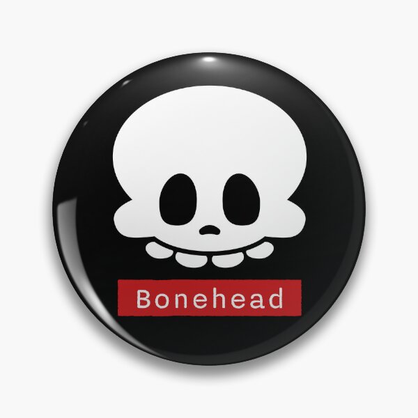 Item preview, Bonehead – Funny Goofy Halloween Skeleton Skull designed and sold by Butter Creative.