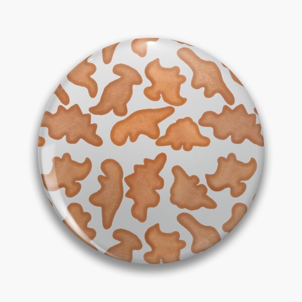 Item preview, Dino Nugget Pattern – Funny Food Art designed and sold by ALGDoodles.