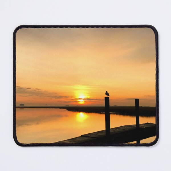 Item preview, Warm Seagull Sunrise on The Bay designed and sold by LeslieMac713.