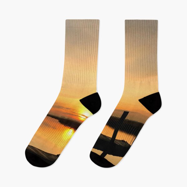 Item preview, Warm Seagull Sunrise on The Bay designed and sold by LeslieMac713.