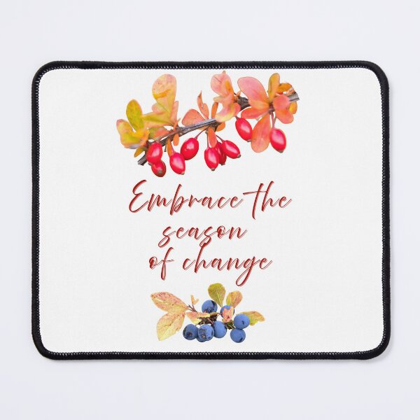Item preview, Embrace the Season of Change – Autumn design with berries & positive energy designed and sold by Katja LebenFreude.