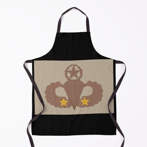 Item preview, Badge - Army - Parachutist - Master - 2 Combat Star - Subdued - Desert X 300 designed and sold by Military Insignia Products.