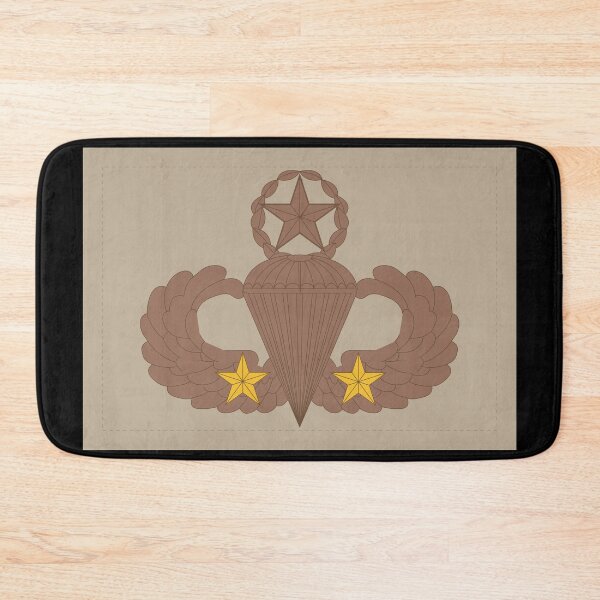 Item preview, Badge - Army - Parachutist - Master - 2 Combat Star - Subdued - Desert X 300 designed and sold by Military Insignia Products.