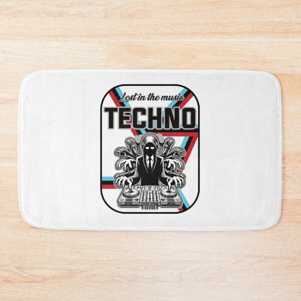 Item preview, Techno Design – Lost in Music designed and sold by RetroMaritalArt.