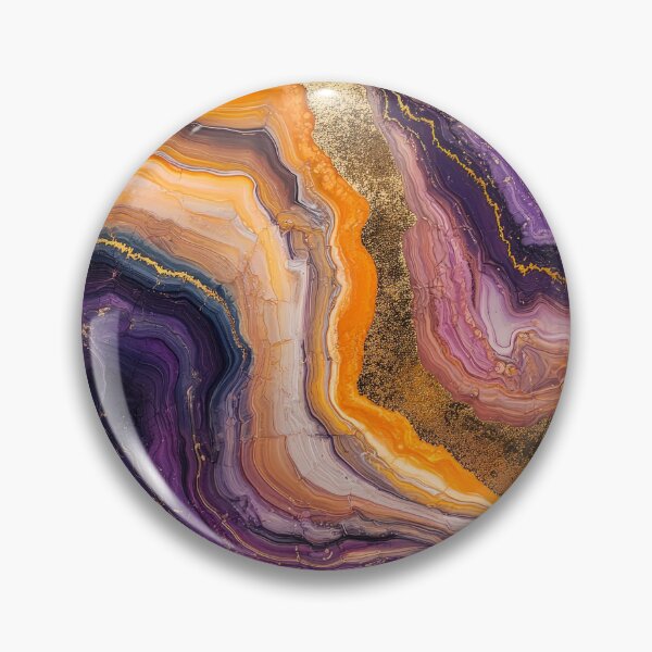 Artikelvorschau, Goldener Amethystfluss entworfen und verkauft von AbstractMesh.