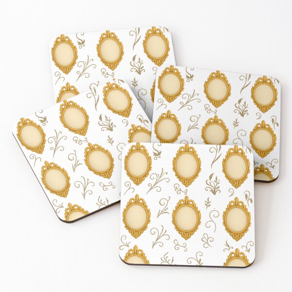 Item preview, Golden Baroque Floral Vintage Pattern designed and sold by Moyōna.