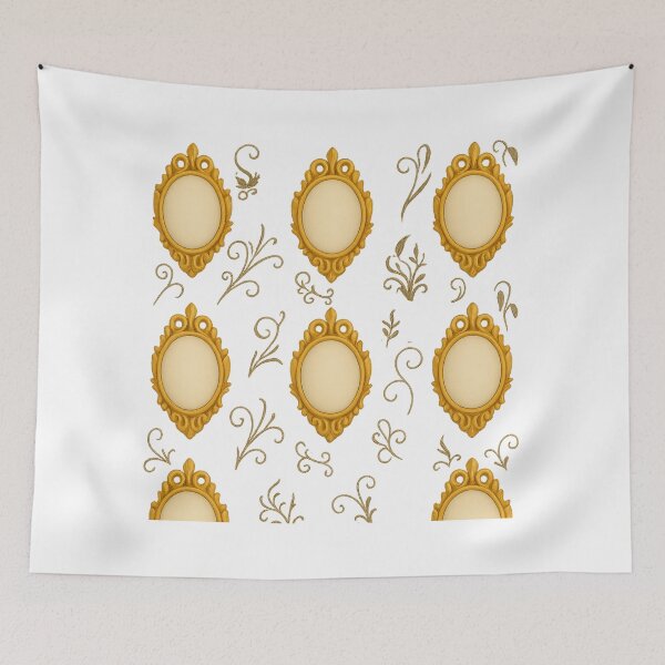 Item preview, Golden Baroque Floral Vintage Pattern designed and sold by Moyōna.