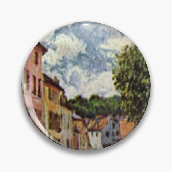 Item preview, A Street Possibly in Port Marly designed and sold by tomorrowsart.
