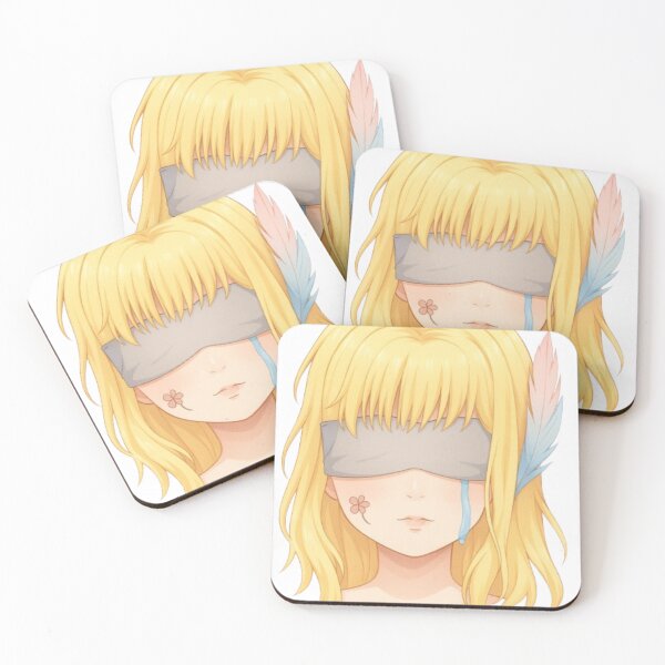 Item preview, Sadness hidden behind a feather and a flower designed and sold by Moyōna.