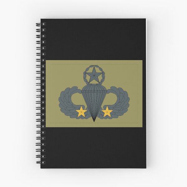 Item preview, Badge - Army - Parachutist - Master - 2 Combat Star - Subdued X 300 designed and sold by Military Insignia Products.