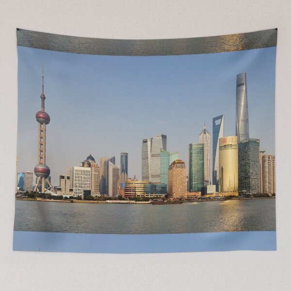 Item preview, Beautiful view of Shanghai skyline. Original photography designed and sold by studio838.