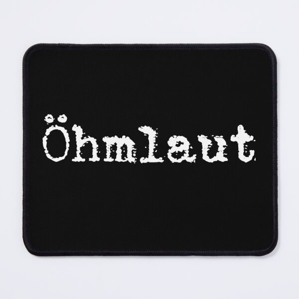 Item preview, Öhmlaut Logo White designed and sold by Öhmlaut Sound, Music & Graphics.
