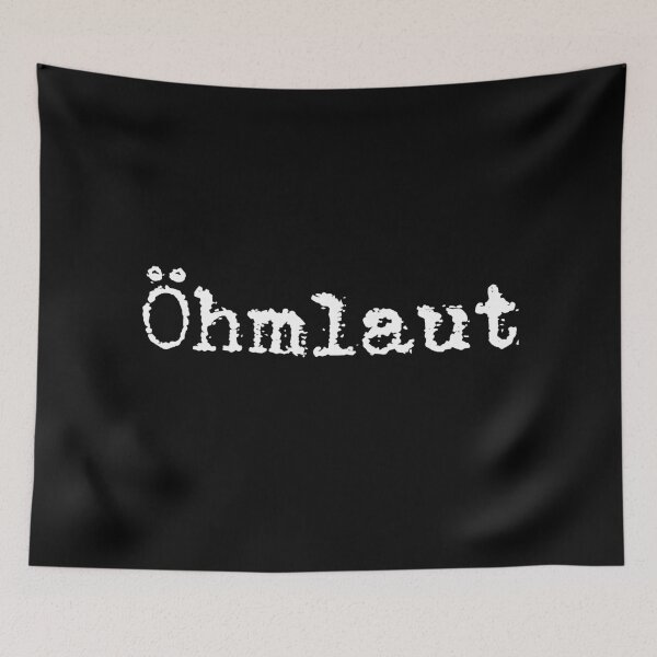 Item preview, Öhmlaut Logo White designed and sold by Öhmlaut Sound, Music & Graphics.