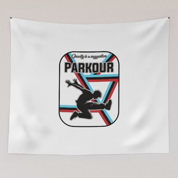 Item preview, Parkour Design – Gravity is a Suggestion designed and sold by RetroMaritalArt.