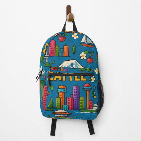 Item preview, Seattle Tourist All-Over Print — Pike Place Edition designed and sold by getpressedshirt.