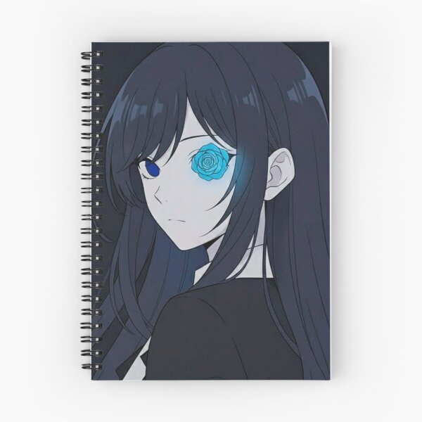 Item preview, Ado - Blue Rose Illustration n°6 designed and sold by Oddloop42.