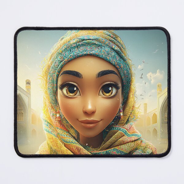 Item preview, Portrait of a Young Woman in Traditional Attire designed and sold by Artessie.