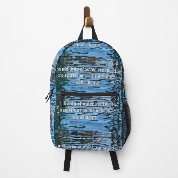 Item preview, In One Drop of Water – Kahlil Gibran Quote designed and sold by TrisaThyme.