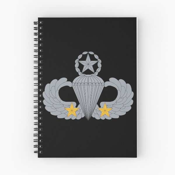 Item preview, Badge - Army - Parachutist - Master - 2 Combat Star X 300 designed and sold by Military Insignia Products.