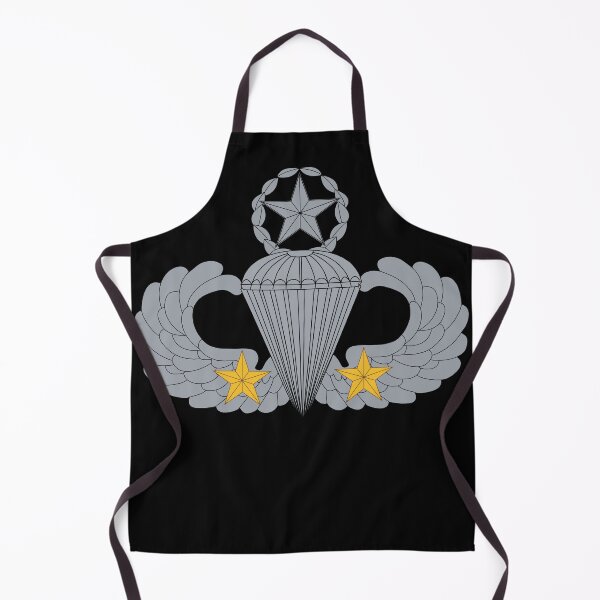 Item preview, Badge - Army - Parachutist - Master - 2 Combat Star X 300 designed and sold by Military Insignia Products.
