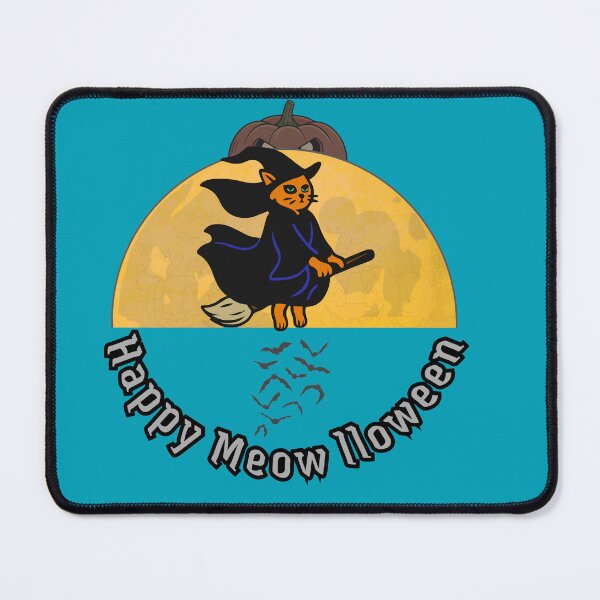 Item preview, Full Moon Meowlloween Witchy Cat Night Ride designed and sold by Controller0.