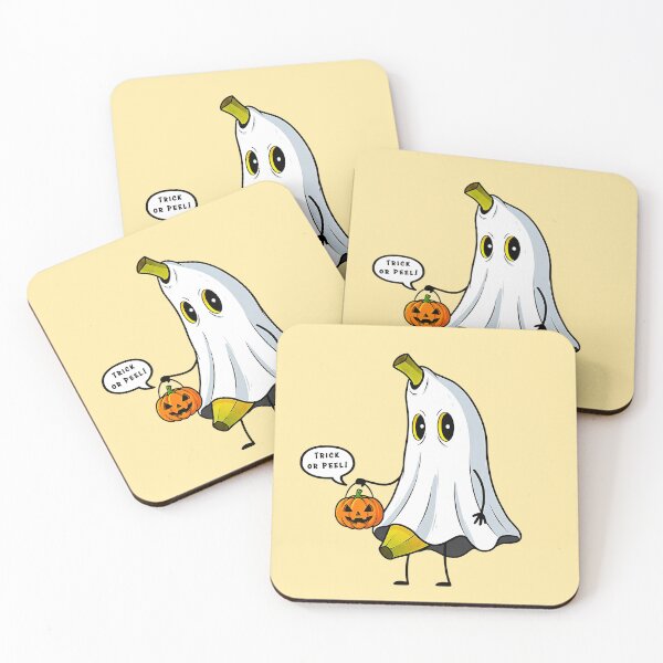 Item preview, Trick or Peel — Cute Ghost Banana Halloween Design designed and sold by UnpeelMeArt.