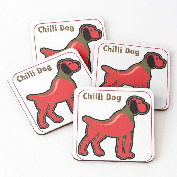 Item preview, CHILLI DOG ARTWORK CHILLI PLUS DOG EQUALS CHILLI DOG  designed and sold by Iskybibblle.
