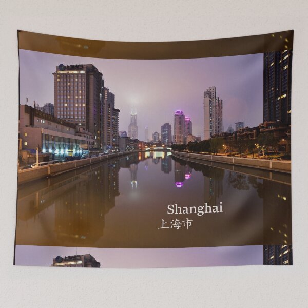 Item preview, Beautiful view of Shanghai skyline at night. Original photography designed and sold by studio838.