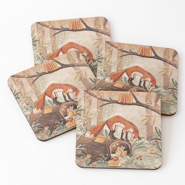 Item preview, The Fox and the Reader designed and sold by TT Design & Creative Studio.