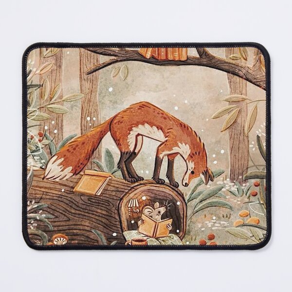 Item preview, The Fox and the Reader designed and sold by TT Design & Creative Studio.