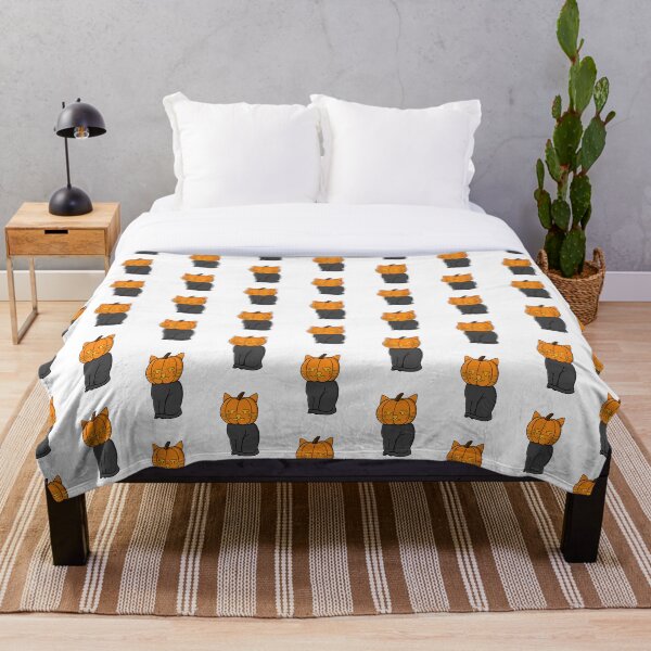 Item preview, gato con cabeza de calabaza designed and sold by Adaptixstudio.