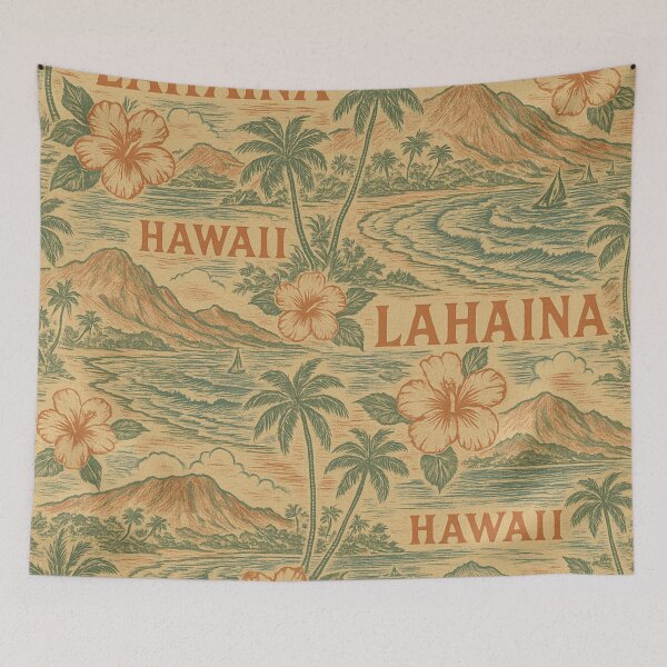 Item preview, Vintage Lahaina Hawaii All-Over Print designed and sold by getpressedshirt.