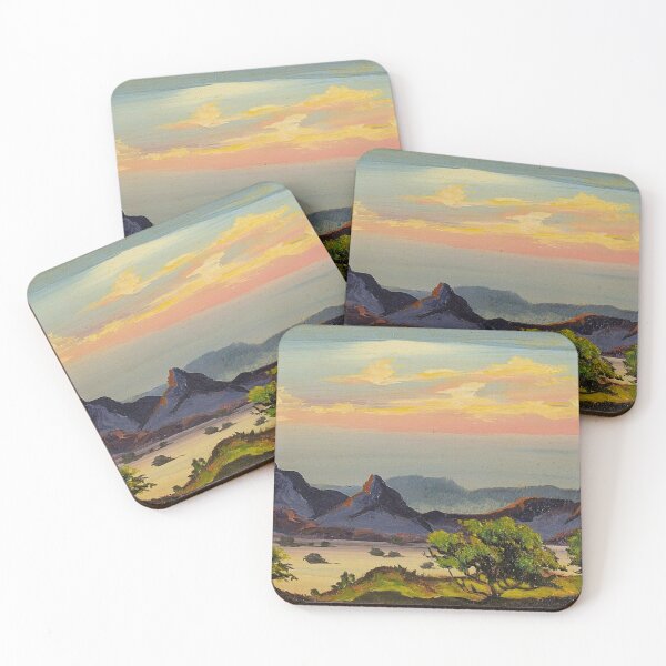 Item preview, Sunset Dessert Landscape designed and sold by tomorrowsart.