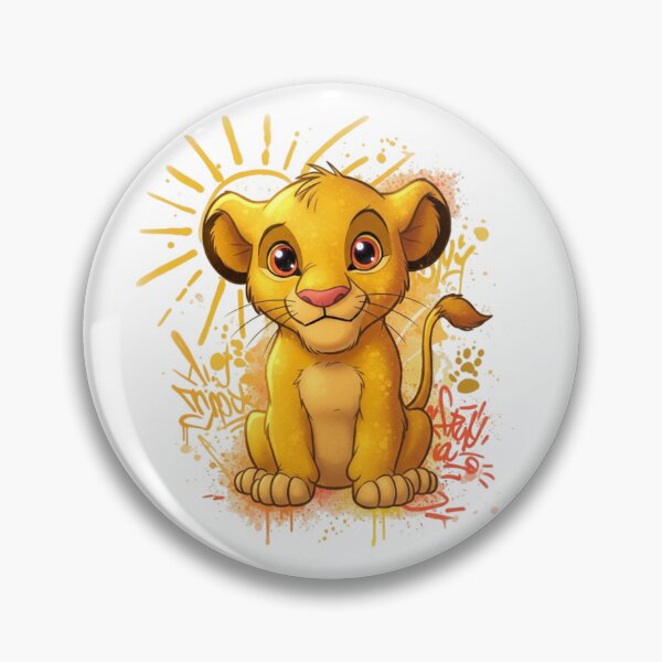 Item preview, Simba – El valiente rey león Arte designed and sold by OWIAN.