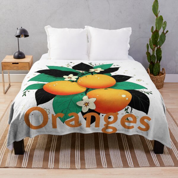 Item preview, Citrus Bloom: Oranges in Full Glory designed and sold by ForeverPrintsOK.