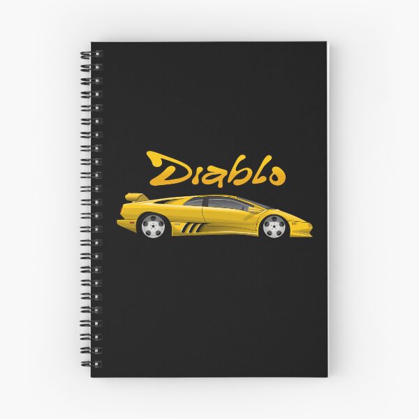 Item preview, Lambo Diablo Yellow illustration designed and sold by blackdogshop.