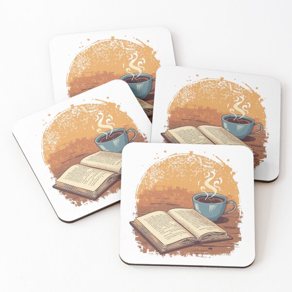 Item preview, Bibliophile Morning Ritual books and coffee designed and sold by SR8891.
