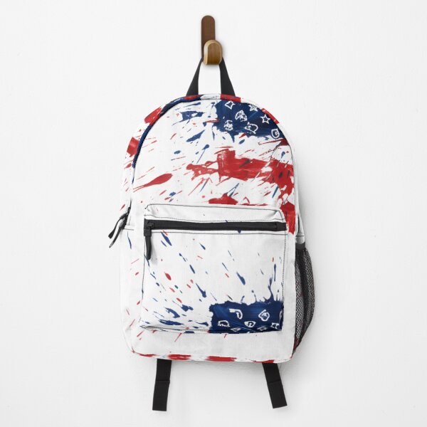 Item preview, The Patriot's Palette | Splatter Paint American Flag | Modern Patriotic Art designed and sold by ThreadEclectic.