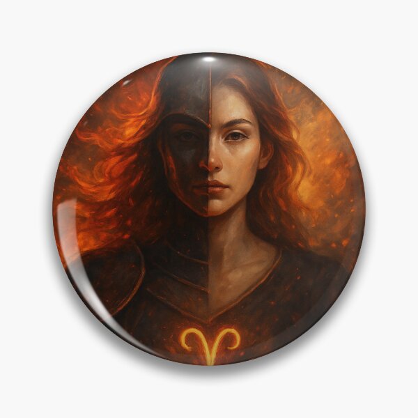 Item preview, Aries Warrior Spirit – Fire and Calm in One Soul designed and sold by BetulTasarımSanatı.
